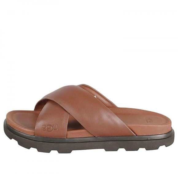 UGG Capitola Cross Slide Sandal 'Cognac' - 1153076-COG