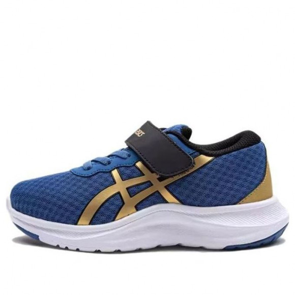 (GS) ASICS Lazerbeam MH Shoes 'Blue Gold Black' - 1154A153-402