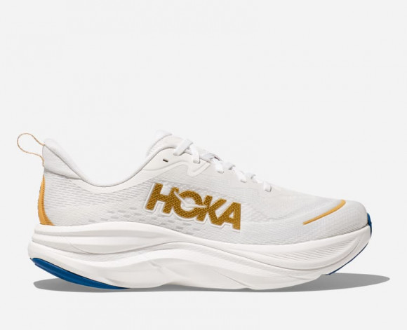 HOKA Men's Skyflow Road Running Shoes in Frost/Gold - 1155111-FTG