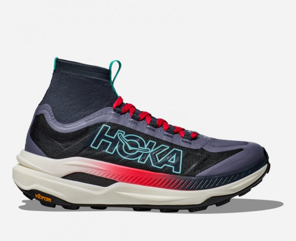 HOKA Tecton X 3 Schuhe für Damen in Stormy Skies/Cerise | Gelände - 1155114-SSC