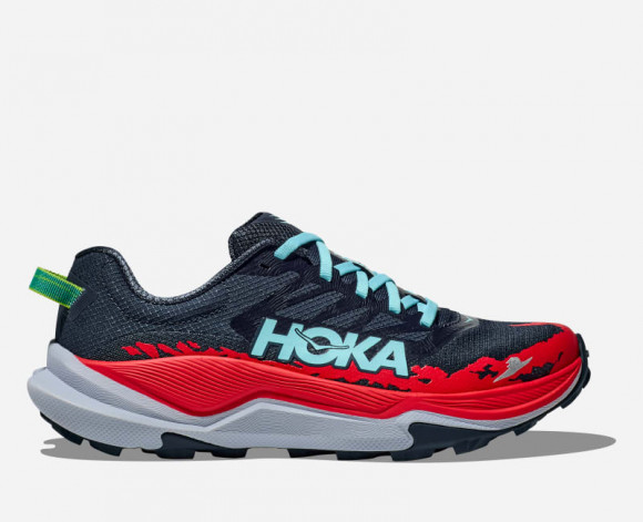 HOKA Men's Torrent 4 Trail Shoes in Stormy Skies/Cerise - 1155115-SSC