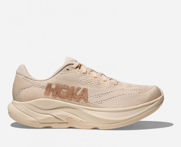 HOKA Rincon 4 Chaussures pour Femme en Vanilla/Birch | Route - 1155131-VCH