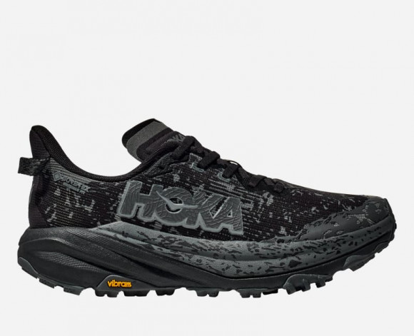 HOKA Men's Speedgoat 6 GORE-TEX Trail Shoes in Black/Outer Orbit - 1155150-BCKT