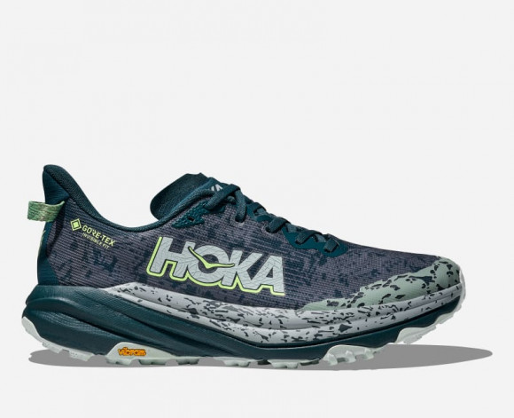 HOKA Men's Speedgoat 6 GORE-TEX Trail Shoes in Blue Twilight/Druzy - 1155150-BZY