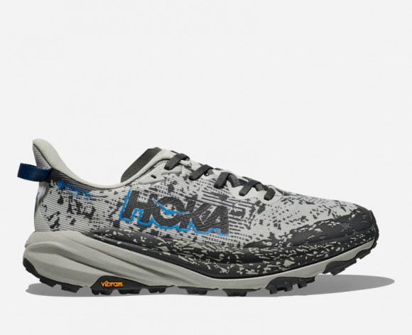 HOKA Men's Speedgoat 6 GORE-TEX Trail Shoes in Stardust/Outer Orbit - 1155150-SSTT