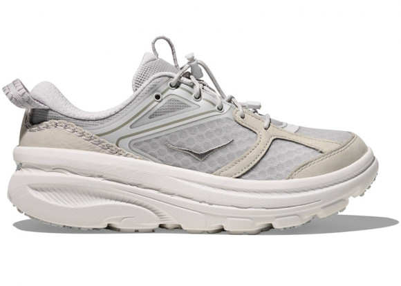 HOKA Bondi B3LS Lifestyle Shoes in Cosmic Grey/White - 1155351-CYWH