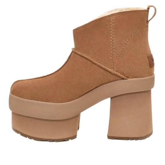 (WMNS) UGG New Heights Platform Mini 'Chestnut' - 1157910-CHE