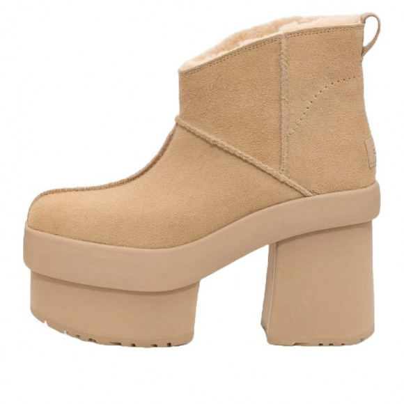 (WMNS) UGG New Heights Platform Mini 'Brown' - 1157910-MDSD