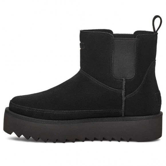 (WMNS) UGG Classic Chelsea Platform Mini Boot 'Black' - 1158051-BLK