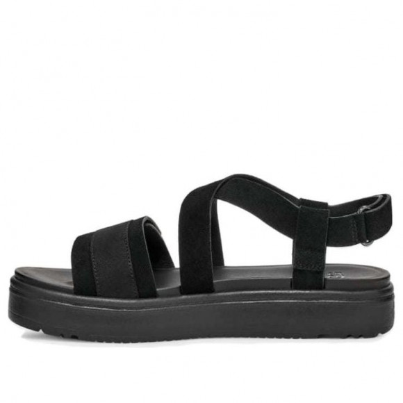 (WMNS) UGG Zayne Ankle Strap II 'Black' - 1158053-BLK