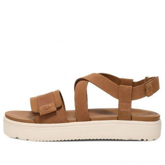 (WMNS) UGG Zayne Ankle Strap II 'Chestnut' - 1158053-CHE