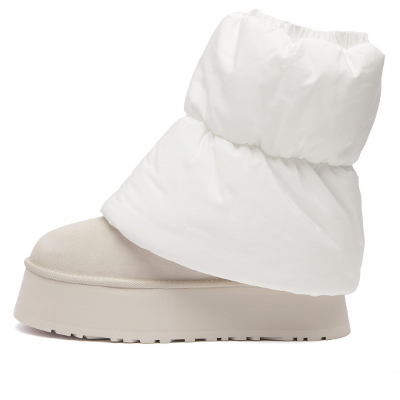 UGG Women's Classic Mini Dipper Puffer in White/Ceramic - 1158275-WCRM