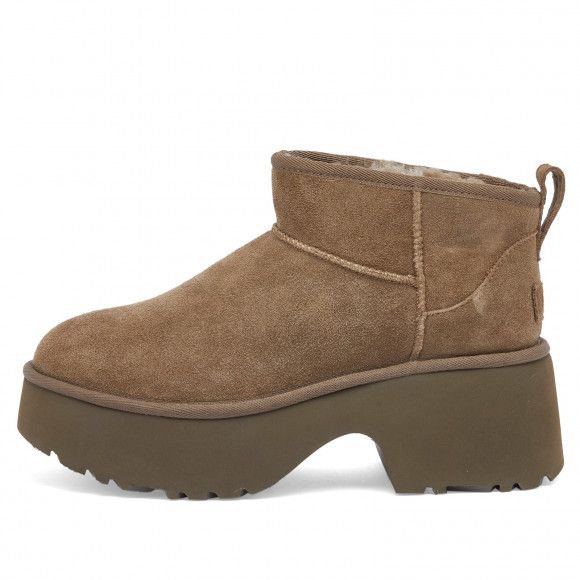 UGG Women's Classic Ultra Mini New Heights in Hickory - 1158311-HCK