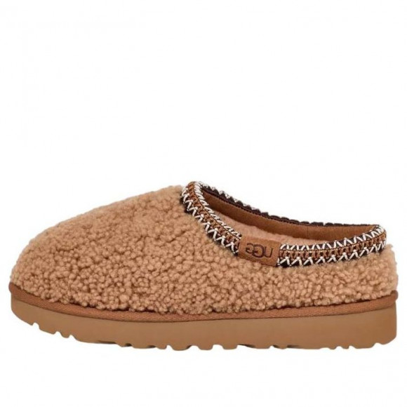 (WMNS) UGG Tasman Maxi Curly Slipper 'Chestnut' - 1158356-CHE