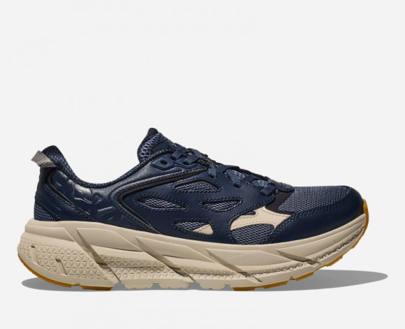 HOKA Clifton L Schuhe in Varsity Navy/Sesame | Gehen - 1160050-VYS