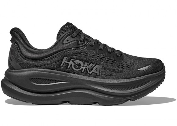 HOKA Bondi 9 Chaussures pour Homme en Black | Route - 1162011-BBLC