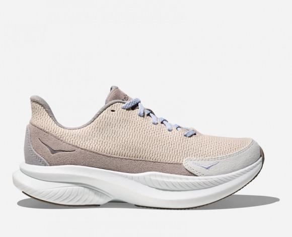 HOKA Mach 6 LS Reformation Crochet Schuhe für Damen in Flint Grey/Rainy Day | Lifestyle - 1167691-FNY