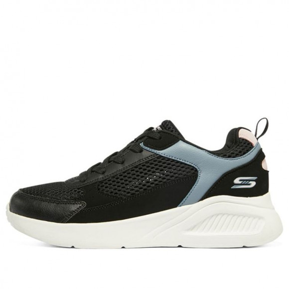 (WMNS) Skechers Bob's Shoes 'Black Blue ' - 117155-BKMT