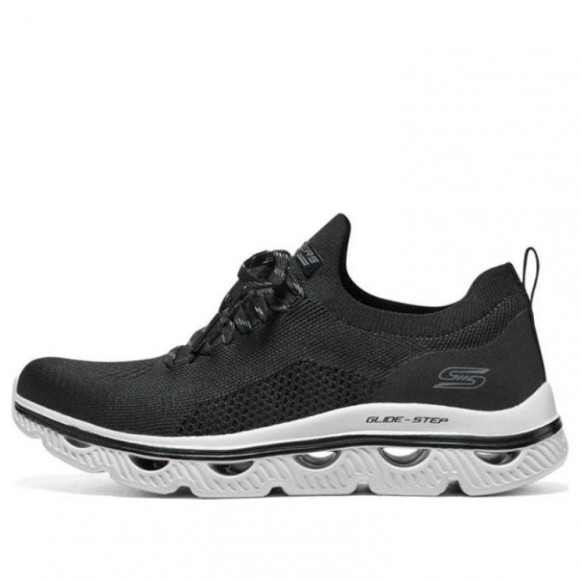 (WMNS) Skechers Bobs Sport Shoes 'Black' - 117176-BLK