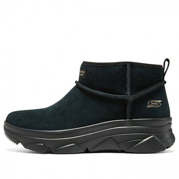 (WMNS) Skechers Bobs Boots 'Black' - 117312-BBK