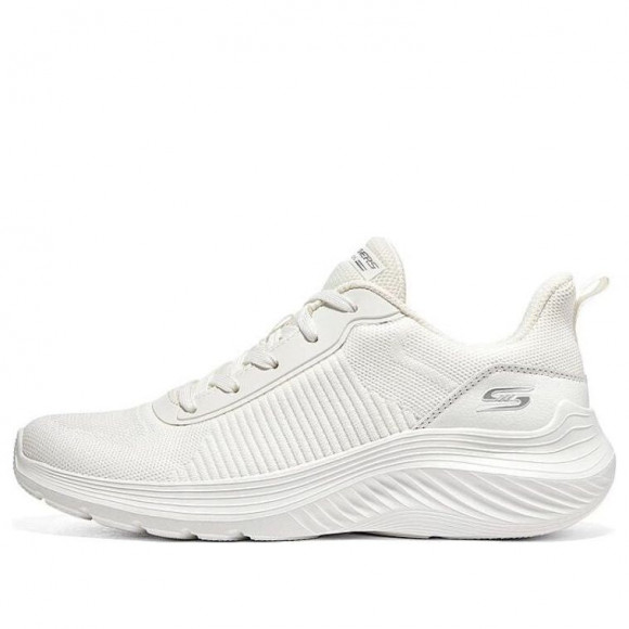 (WMNS) Skechers Bobs Squad Waves 'White' - 117470-OFWT