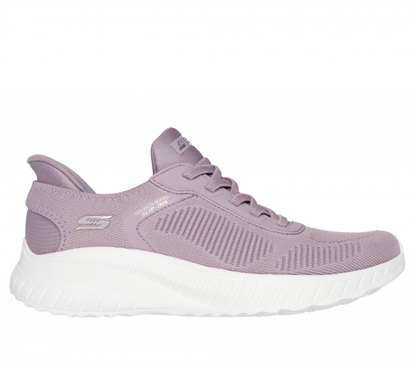 Skechers Women's Slip-ins: BOBS Sport Squad Chaos Sneaker in Lavender - 117497