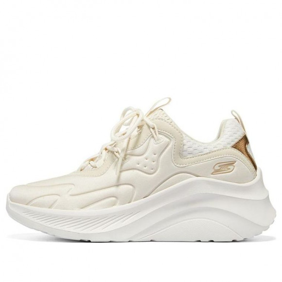 (WMNS) Skechers Bob's Sport Bobs Chaos Hi Shoes 'Cream White' - 117513-OFWT