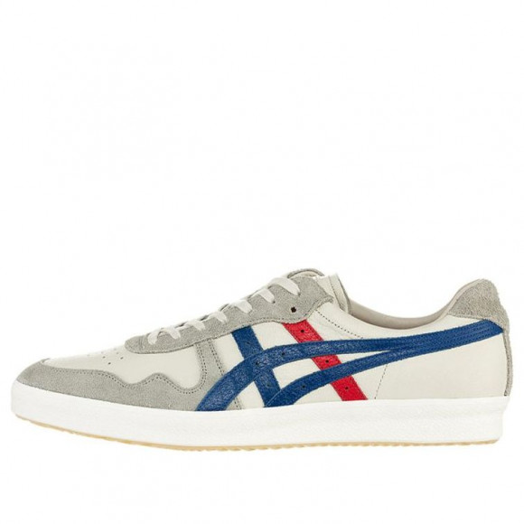 Onitsuka Tiger Fabre Low WHITE/BLUE/RED Skate Shoes 1181A061-100 - 1181A061-100