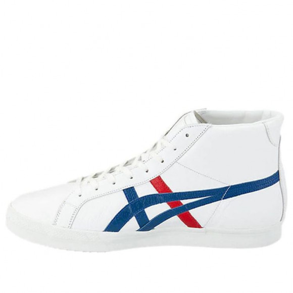 Onitsuka Tiger Fabre BL-L Deluxe WHITEBLUERED Athletic Shoes 1181A149-100 - 1181A149-100