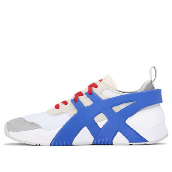 Onitsuka Tiger Big Logo Trainer 2.0 WHITE/BLUE/RED Athletic Shoes 1183A795-101 - 1183A795-101