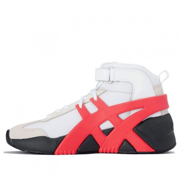 Onitsuka Tiger Big Logo Trainer Mid WHITEREDBLACK Athletic Shoes  1183A909-200