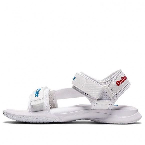 Onitsuka Tiger Ohbori Strap Sandals 'White Blue Red' - 1183B305-100