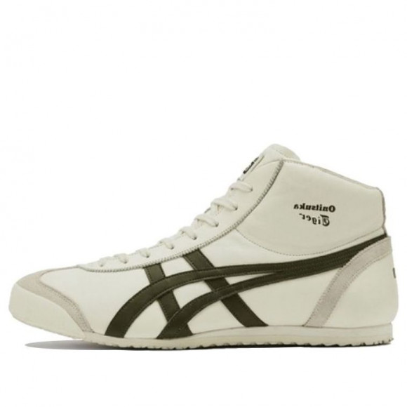 Onitsuka Tiger Mexico Mid Runner 'Cream Black' - 1183B812-100