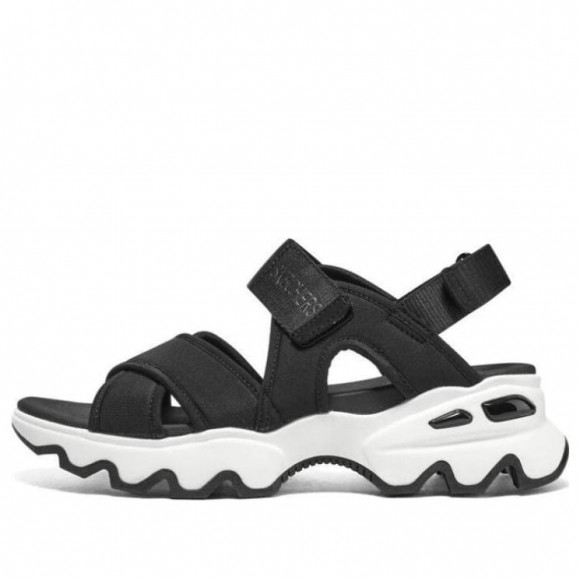 (WMNS) Skechers Big Lug 'Black White' - 119710-BLK