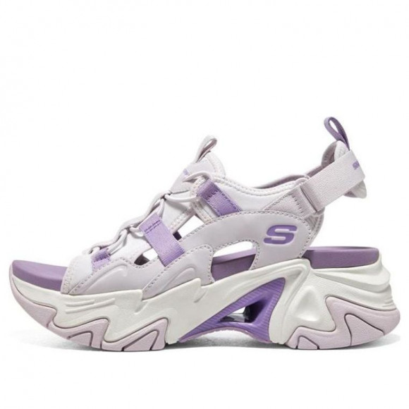 (WMNS) Skechers Stamina V3 'White Purple' - 119874-PRLV