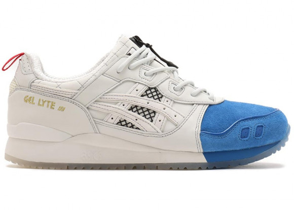 Asics gel lyte jogger trainers in white hotsell