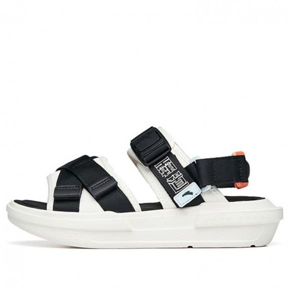 (WMNS) ANTA BaDao Sandals 'Black White Orange' - 122238501-2