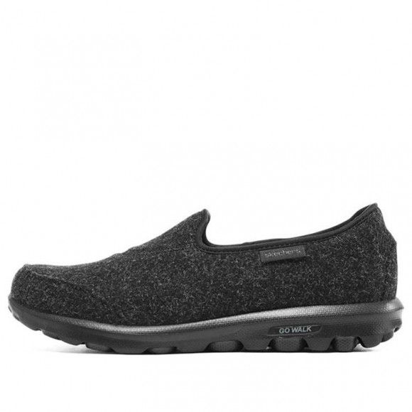 (WMNS) Skechers Go Walk Travel 'Black' - 124474-BBK