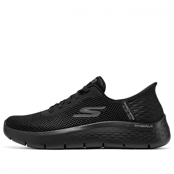 (WMNS) Skechers GO WALK Flex 'Grand Enterance - Black' - 124975-BBK