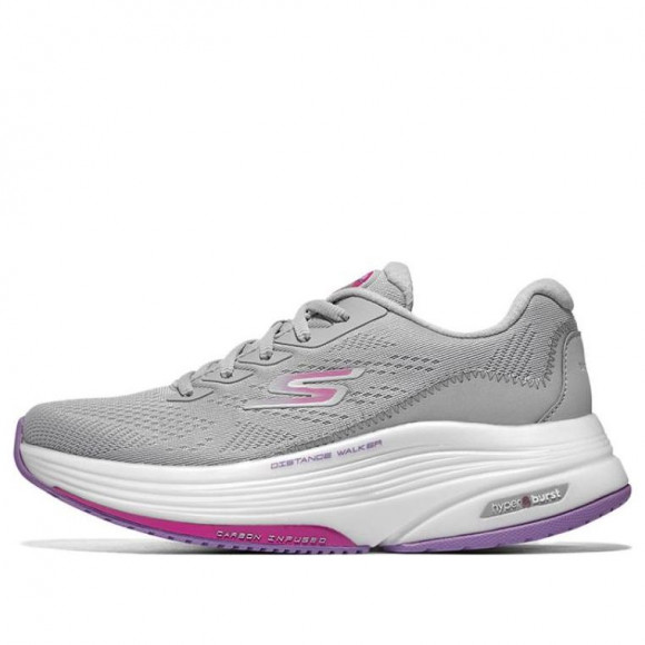 (WMNS) Skechers Go Walk Distance Walker 'Grey Lavender' - 125129-GYLV