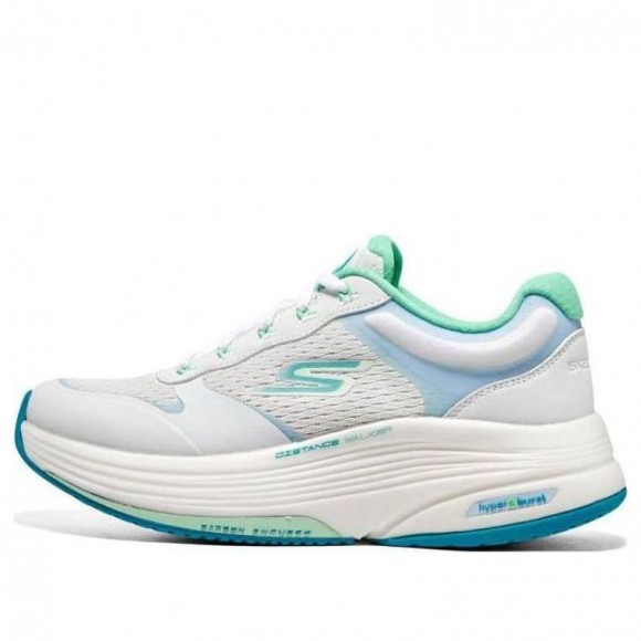 (WMNS) Skechers Go Walk Distance Walker 'White Aqua' - 125130-WAQ