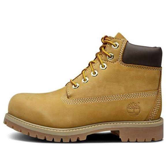 (GS) Timberland 6-Inch Premium Wide Fit Boot 'Wheat' - 12709W