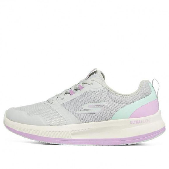 (WMNS) Skechers Go Run Pulse 'Grey Purple' - 128106-GYPR