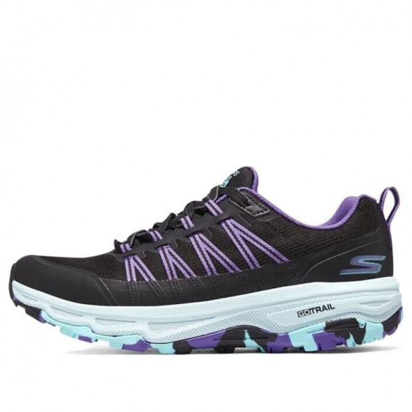 (WMNS) Skechers GO RUN Trail Altitude 'Black Purple' - 128222C-BKLV