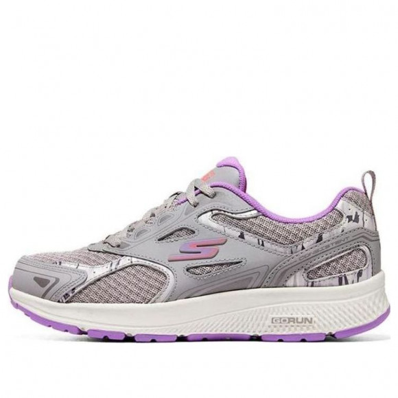 (WMNS) Skechers Go Run Consistent 'Grey Purple' - 128270-GYLV