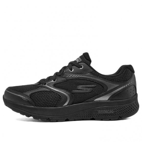 (WMNS) Skechers GO RUN 'Black Grey' - 128280-BBK