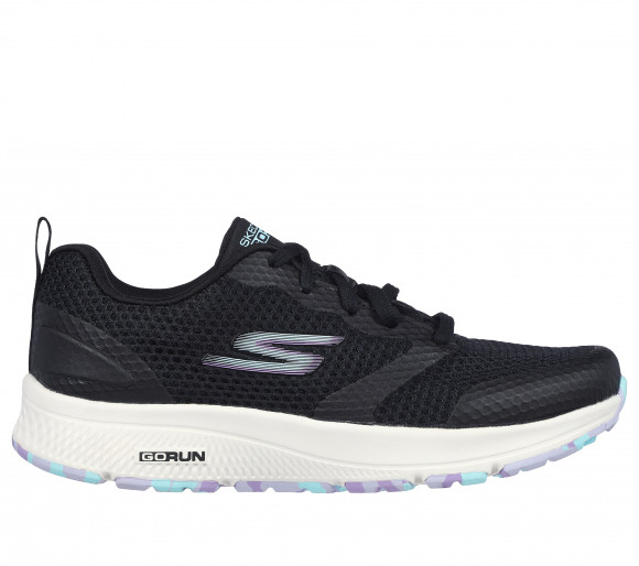 Skechers GO RUN Consistent - Stamina en Negro/Lavanda - 128292