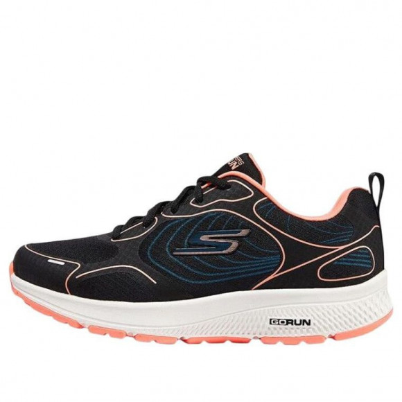 (WMNS) Skechers Go Run Consistent 'Black Neon Pink' - 128294-BKCL