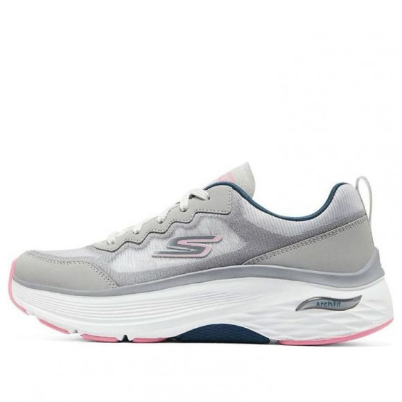 (WMNS) Skechers Max Cushioning Arch Fit 'Grey' - 128300-GRY