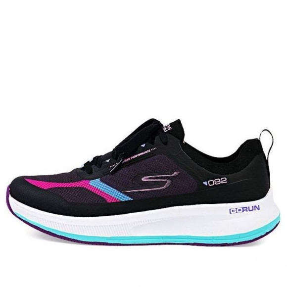 (WMNS) Skechers Go Run Pulse Fast Stride 'Black Multi' - 128658-BKMT